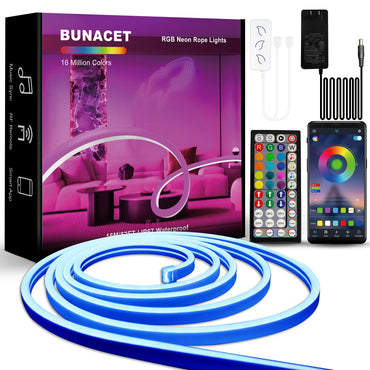 Smart RGB LED Strip Lights SMD 5050 – App & Remote Controlled, Flexible